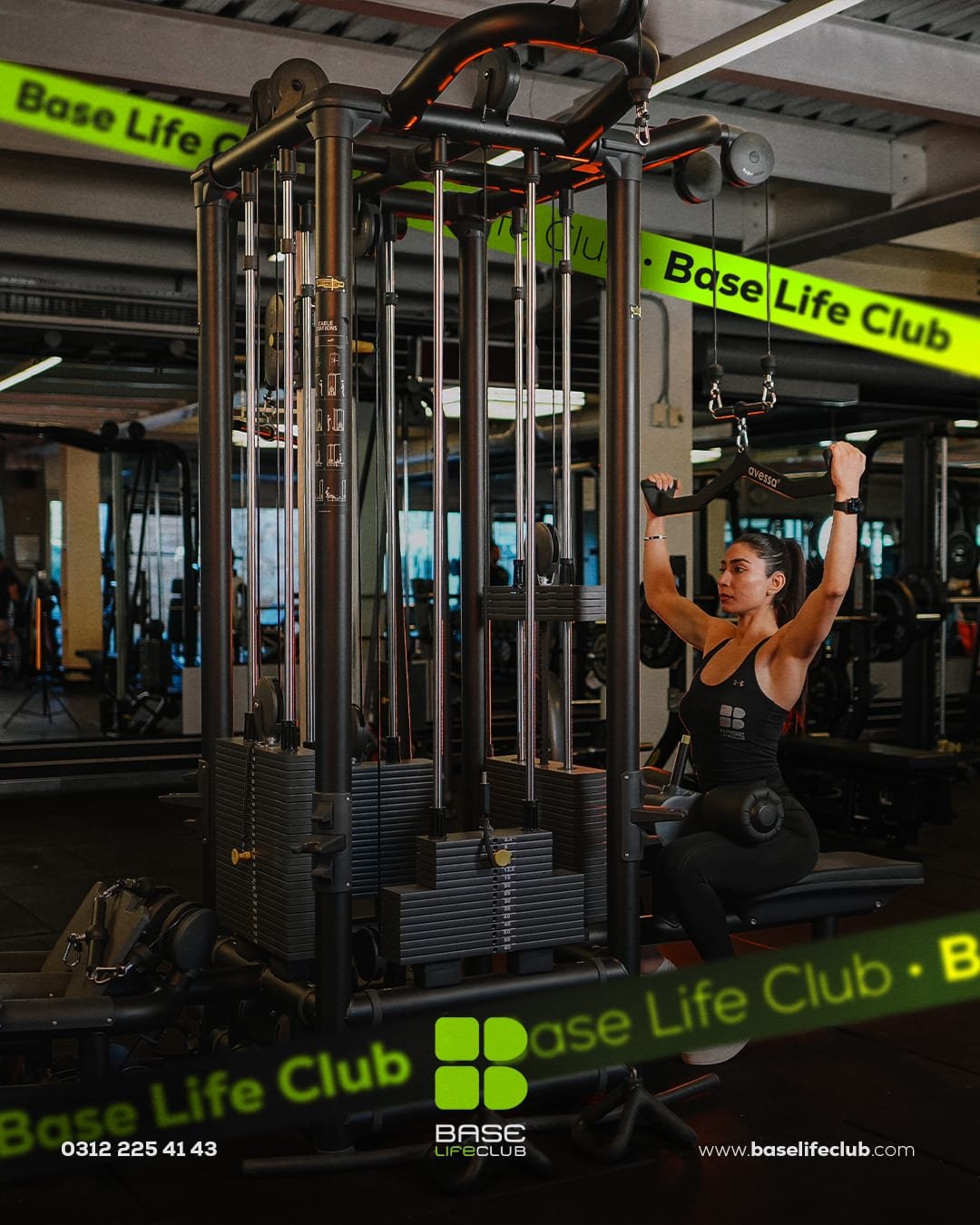 Base Life Club için hazırlanan sosyal medya tasarımı 4