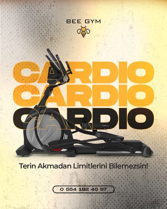 Bee Gym için hazırlanan sosyal medya tasarımı 1