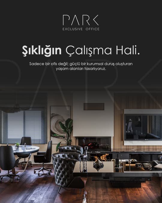 Park Exclusive Office için hazırlanan sosyal medya tasarımı 1