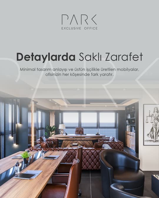 Park Exclusive Office için hazırlanan sosyal medya tasarımı 2