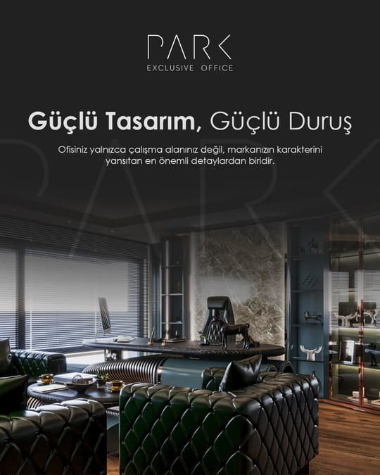 Park Exclusive Office için hazırlanan sosyal medya tasarımı 3