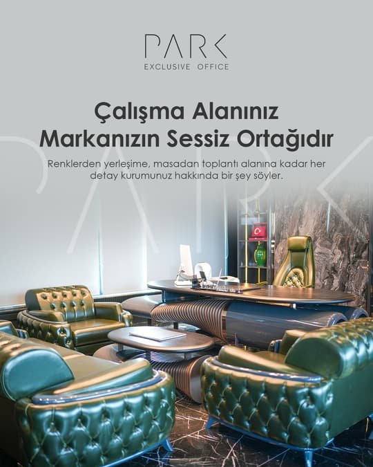 Park Exclusive Office için hazırlanan sosyal medya tasarımı 4